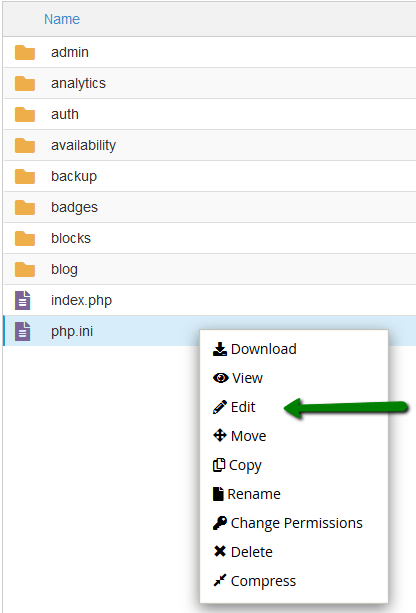 How to edit php.ini on Shared servers